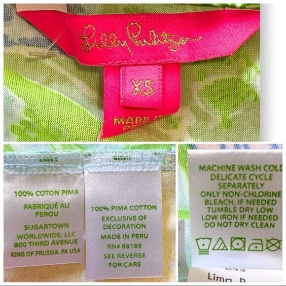 NWT Lilly Pulitzer Margo Cheek to Cheek Dress, Size XS - Picture 9 of 10